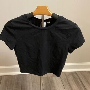 TNA Black Women's Crop Top